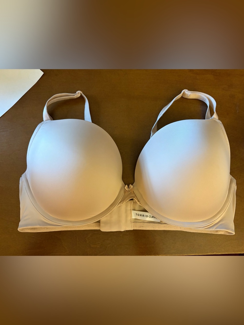 Torrid Curvy Light Beige T-Shirt Bra - Smooth Molded Support